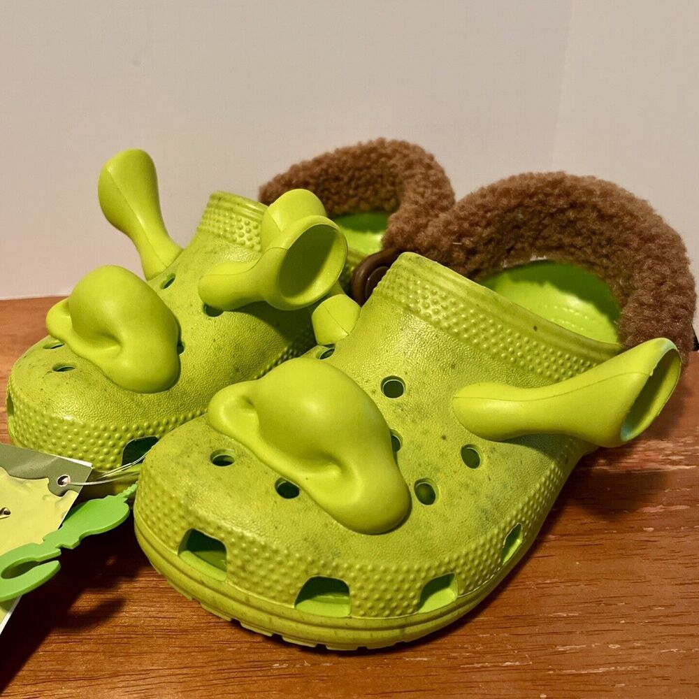 Crocs Classic Clog‎ Dreamworks Shrek Kids Lime Punch C11 Rare Limited 209378-3TX